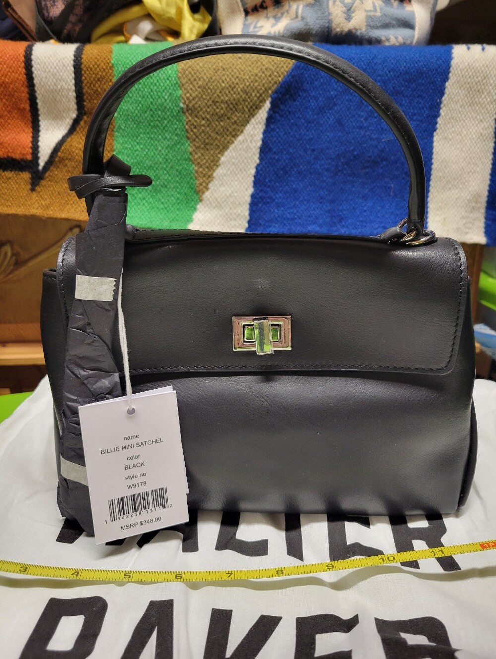 Walter Baker Mini Billie Satchel Nwt Black